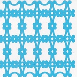 Трафарет - Фабрика Декору - Квіткова решітка 15см