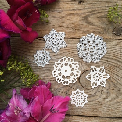 Набор ножей для вырубки от MiMiCut "Уютный вечер", 39x39мм, 46x46мм, 33x34 мм