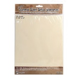 Бумага Ranger - Tim Holtz - Distress Mixed Media - Heavystock, 21.6x28 см, 10 штук