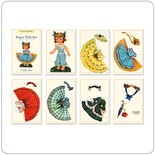 Набор дизайнерских бумажных кукол с нарядами "Cindy Sue Paper Doll Set"