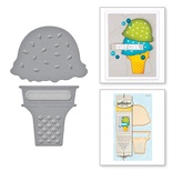 Ніж для вирубки від Spellbinders - Ice Cream Yummy