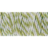 Бавовняний шнур від Baker's Twine - Celery, 2 мм, колір салатовий/білий, 1 м