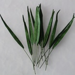 Трава, колір зелений, розмір 8x3мм, 10 шт.