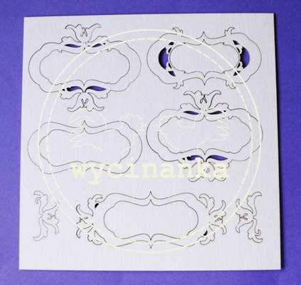 Чипборд від Wycinanka - Набір рамочок, 18x18 см