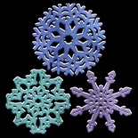 Лезвия Snowflowers Set One от Cheery Lynn Designs, 3 шт.
