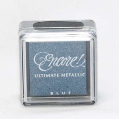 Чернила Tsukineko Encore Ultimate Metallic Small Ink Pad - Blue