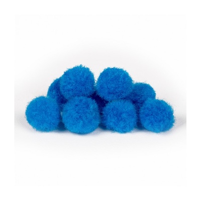 Помпони SANTI блакитні 15мм 50 шт.
