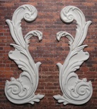 Гіпсові візерунки для декорування від E.В.A. 10,5,6,5 см; 7,4x5 см; 3x1,5 см