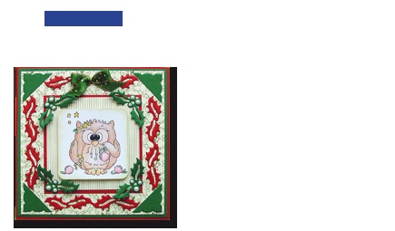 Ножі для вирубки від LeCreaDesign - Border corner Holly