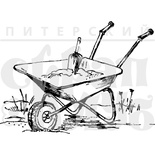 Акриловый штамп "Тачка"