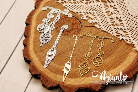 Ножи для вырубки от AgiArt - "Елочные украшения"