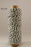 Бавовняний шнур від Baker's Twine - Black, 2 мм, колір чорний/білий, 1 м