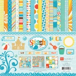 Набір паперу Echo Park - Splash, 30x30см, 12+2 аркушів