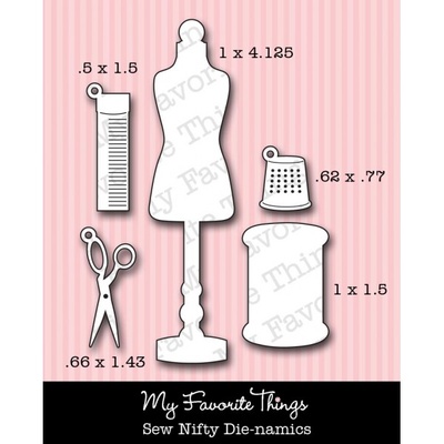 Набір ножів для вирубки My Favorite Things - Die-namics Sew Nifty DIE ONLY