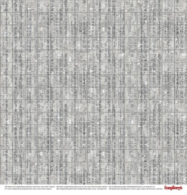 Бумага для скрапбукинга от ScrapBerry's - Мужской отдых -Собственная тропа, 30,5х30,5 см, 190 гр/м, двусторонняя, 1 лист