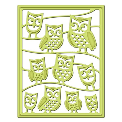 Ножі від Spellbinders - It's a Hoot - Сови