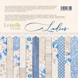 Набір паперу для скрапбукінгу Lemoncraft - Ladies, 15х15 см