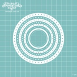 Чипборд від Вензелик - Набір кругів 02, розмір: 10x10 см