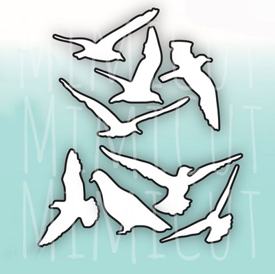 Нож для вырубки от MiMiCut - Полетели?, 60*31, 49*39мм