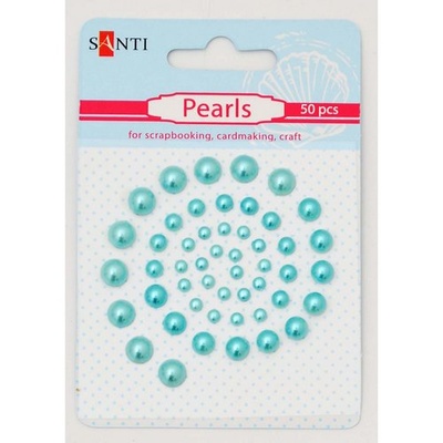 Набір перлин самоклейних, 50 шт., ТМ Santi