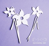 Чипборд від Wycinanka - Квіти, 2 шт.