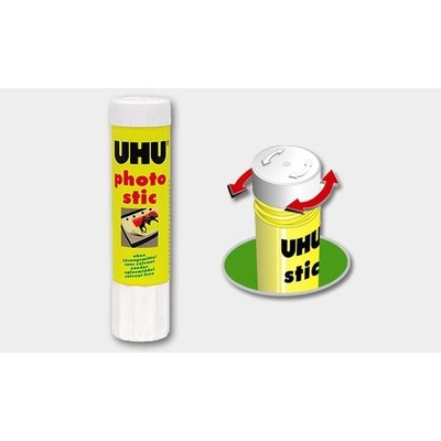 Клей олівець UHU - Фото без розчинника, 21г