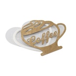 Заготовка для шейкера Кава з вершками 13x11,8 см, колір крафт, ТМ Фабрика Декору