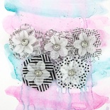 ЦЕНА СНИЖЕНА! Набор цветов Prima из кальки - Juno Collection - Tuxedo