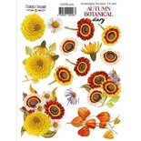 Набір наліпок (стікерів) 14 шт. Autumn botanical diary 226, ТМ Фабрика Декору.
