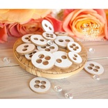 Чипборд ScrapBox - Прості ґудзики (15шт.) Ho-107