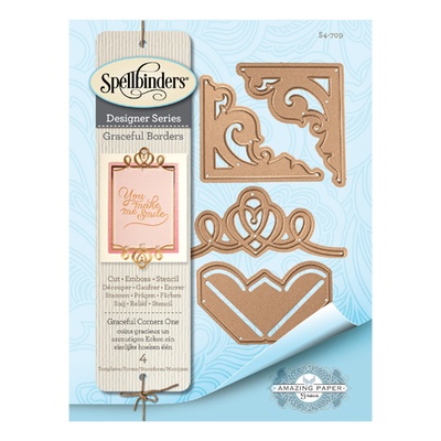 Ножи от Spellbinders – Graceful Corners One