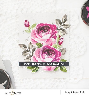 Набір ножів для вирубки та штампів від Altenew - Build-A-Flower: Rose - ALT1835+ALT1834