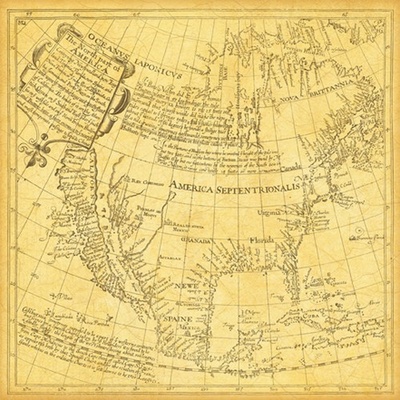 Лист скрапбумаги от Echo Park - Abroad, 30х30 см