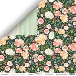 Аркуш двостороннього паперу для скрапбукінгу від Scrapmir - Акварель - Peaches & Cream, 30x30cм