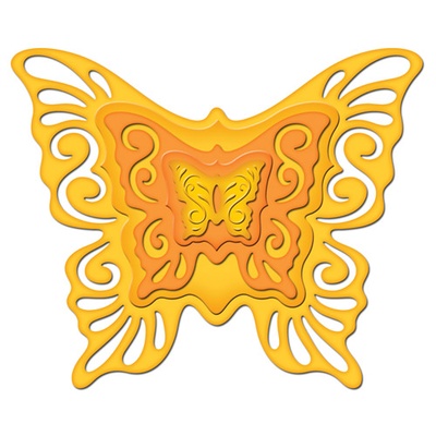 Набір ножів для вирубки Spellbinders - Nested Butterflies Two