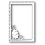 Ніж від Poppystamps - Decorated Egg Stitched Frame