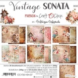 Набір скраппаперу Craft O'Clock - Vintage Sonata, 20,3X20,3 см