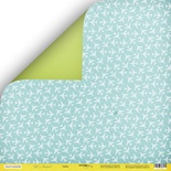 Аркуш двостороннього паперу для скрапбукінгу від Scrapmir - «Небо» з колекції Let's Travel, 30x30 см