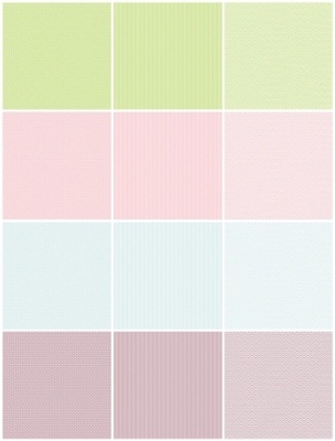 Набір паперу від ScrapBerryʼs - Симпл, 15x15см, 24 аркуші