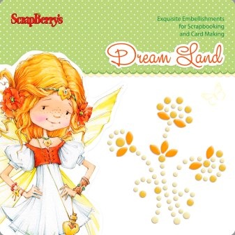 Аплікація самоклейна від ScrapBerryʼs - Чарівна країна 2, 5,6x5,2