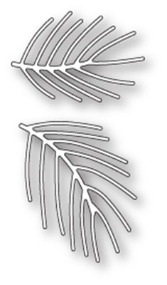 Ніж для вирубки від Poppystamps - Wispy Pine Needle