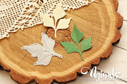Нож для вырубки от AgiArt - Любимые листики №2