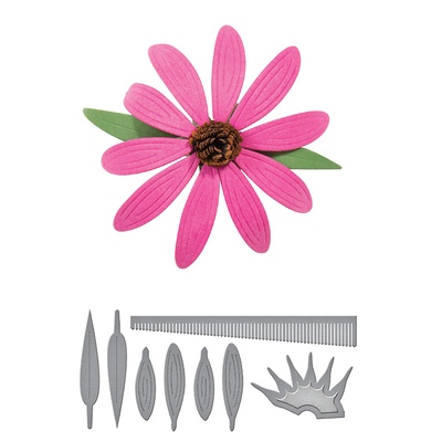 Нож для вырубки от Spellbinders - Create a Flower - Enchinacea