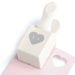 Фігурний дірокол Martha Stewart - Double Heart Button Medium
