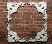 Пластикова прикраса від E.В.А. - Кутики, 5.3x2.5см