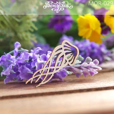 Чипборд від Вензелик - Медуза 02, розмір: 17x43 мм