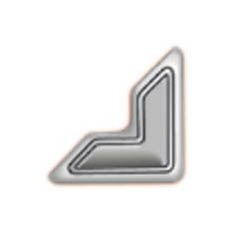 Куточки для фото від Scrapbook Adhesives - Paper Photo Corners Self - Adhesive - Silver, 12м, 108 шт.