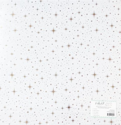 Прозорий ацетатний аркуш з золотим фольгуванням від Polkadot "Мерцання"