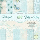 Набор скрапбумаги LemonCraft - Forget Me Not, 15х15 см