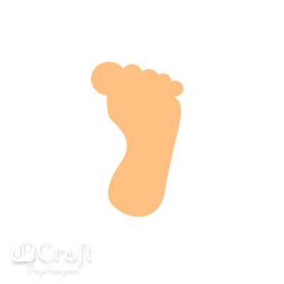 ДЫРОКОЛ ФИГУРНЫЙ 2,5СМ НОЖКА, TM dpCraft (Dalprint)